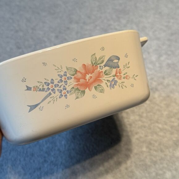 Corning Ware Symphony Casserole Dish with Lid A-1 1/2-B 1.5 Liter Dark Glass Lid - Picture 7 of 12